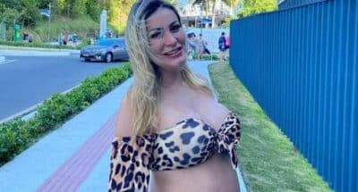 Antes mesmo de nascer, bebê de Andressa Urach já foi 'assaltado': 'Revoltante' Foto: Reprod