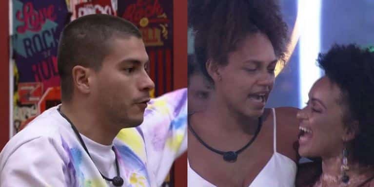 BBB22: Arthur Aguiar dá chilique e se chateia com Jessi e Natália (Foto: Reprodução)