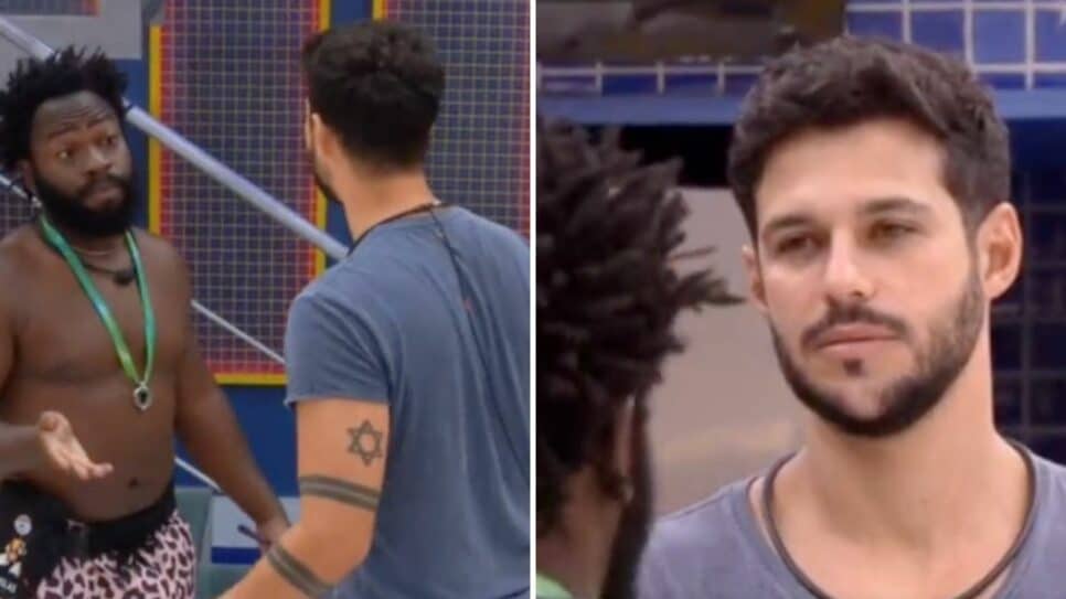 BBB 22: Douglas Silva vira alvo de críticas ao citar pais de Rodrigo (Foto: Reprodução)