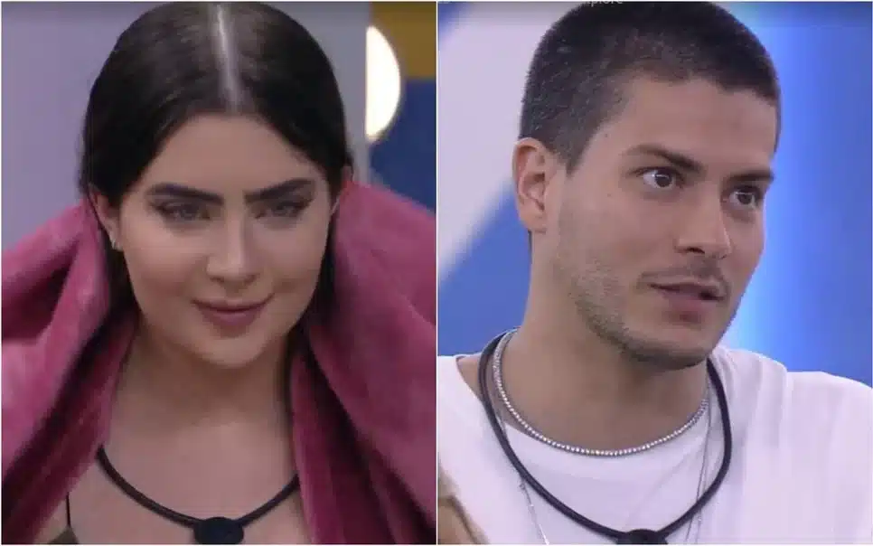 Jade Picon e Arthur Aguiar (Foto: Reprodução)