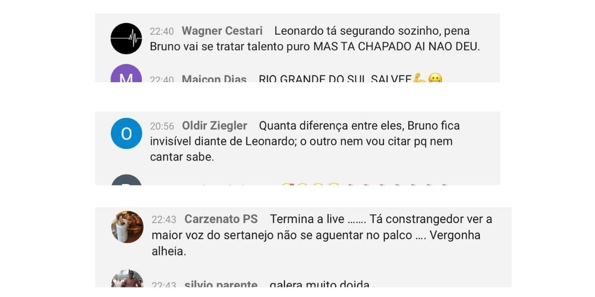 Fãs de Cabaré pedem para Leonardo trazer Eduardo Costa e tirar Bruno e Marrone (Foto: Reprodução)