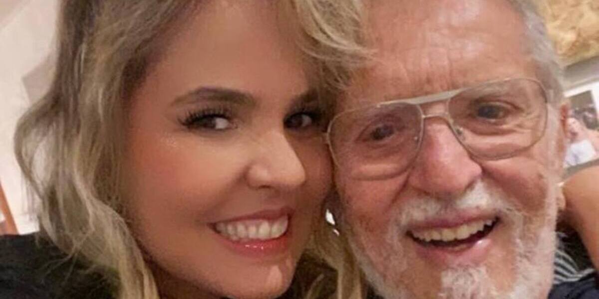 Carlos Alberto de Nóbrega e Renata, sua atual esposa (Foto: Reprodução)