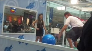 Marcello e Kamilla foram os escolhidos pelo público para sair da Casa de Vidro e então no BBB13 (Foto: Reprodução / Internet)