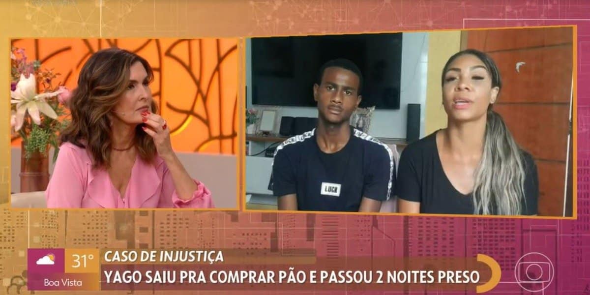 Fátima Bernardes perde a linha ao falar sobre caso de Yago no Encontro da Globo (Foto: Reprodução)