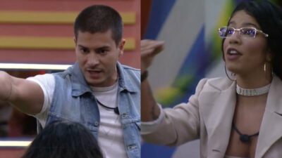 BBB 22: Maria reclama de climão com Arthur Aguiar (Foto: Reprodução)