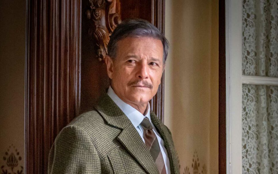 Além da Ilusão: Eugênio revela segredo após ser exposto por Joaquim (Foto: Reprodução)