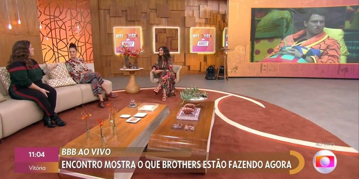 A famosa apresentadora do Encontro, Fátima Bernardes enfrentou uma saia justa daquelas por causa do BBB22 (Foto: Reprodução)