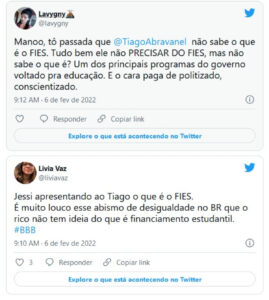 A fala do neto de Silvio Santos repercutiu na web (Foto: Reprodução / Twitter)