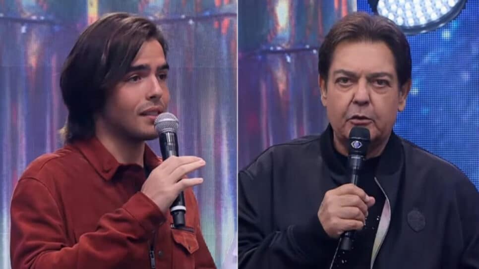 FaFilho de Faustão expõe o pai (Foto: Reprodução / Internet)ustão chamou filho de fofoqueiro (Foto: Reprodução / Internet)