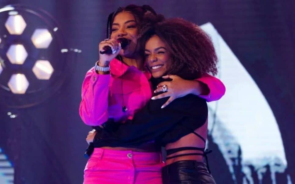 BBB 22: Brunna revê Ludmilla no Domingão e mata vontade de beijá-la