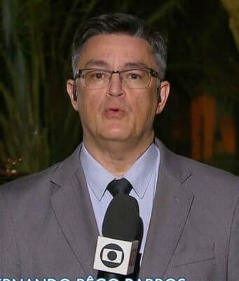 Após 32 anos, Globo demite repórter Fernando Rêgo Barros: 'Chegou a minha vez' Foto: Reprodução
