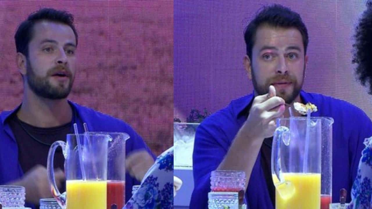 BBB 22: Gustavo se mostra arrependido após discussão com Larissa: 'Quero pedir desculpas'