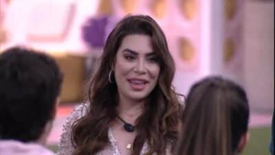 BBB 22: Naiara Azevedo é a 3ª eliminada da semana com 57,7% dos votos Foto: Reprodução