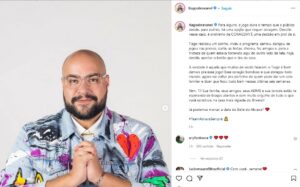  Equipe de Tiago se pronunciou sobre desistência do artista do BBB22 (Foto: Reprodução / Instagram)