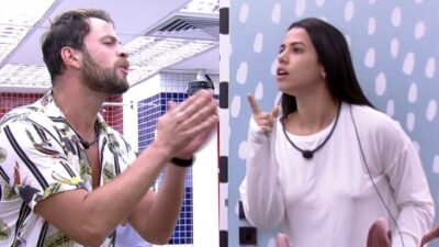 Imagem do post BBB22: Gustavo ouve fofoca de Larissa e brothers brigam feio: “Plantinha”