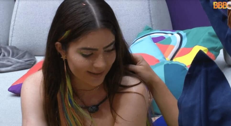Jade diz que não quer ouvir música de Arthur (Foto: Reprodução / Globoplay)