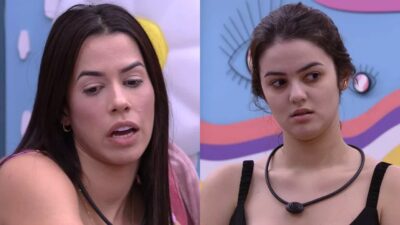 Imagem do post BBB22: Larissa solta o verbo e admite que Eslovênia está ‘lascada’ fora do reality