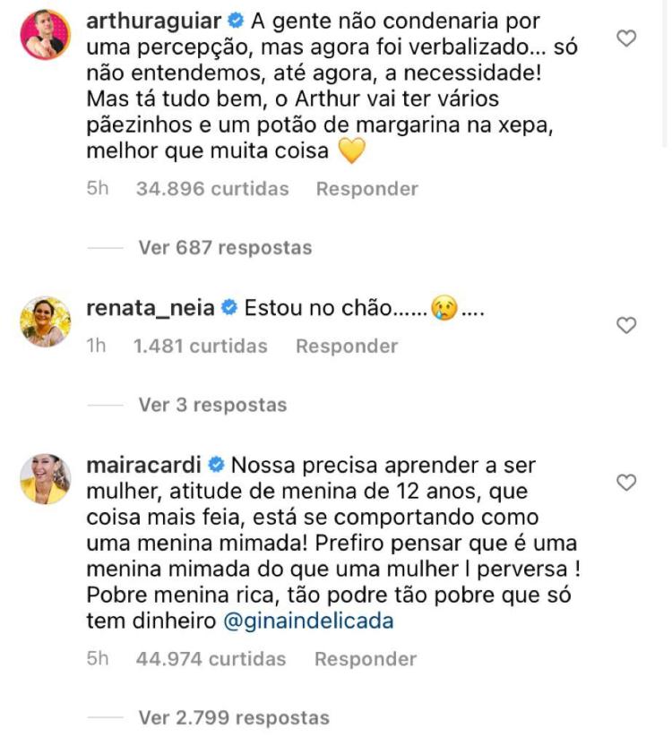 Maíra Cardi comenta sobre comportamento de Jade Picon (Foto: Reprodução)