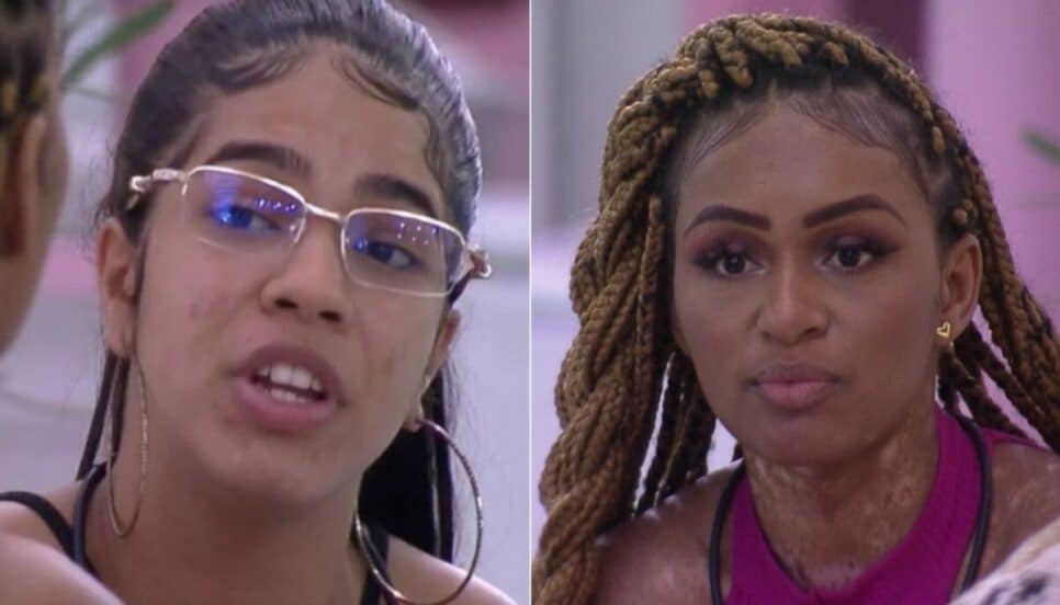 Maria é expulsa do BBB22 após agredir Natália ao vivo na Globo (Foto: Reprodução)