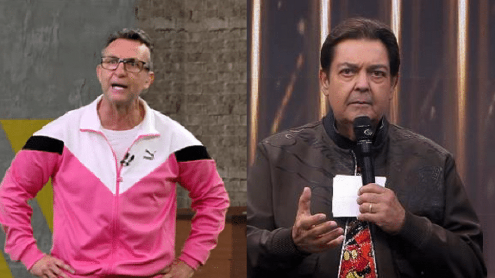 Faustão e Neto (Foto: Reprodução)