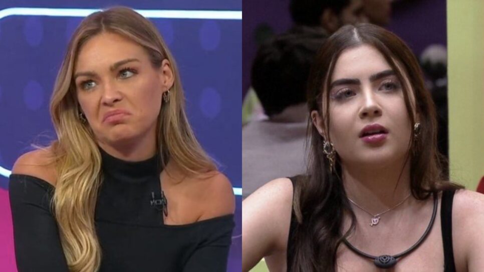 BBB22: Eliminada, Bárbara volta atrás e dá apunhalada em Jade (Reprodução)