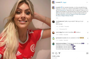 Publicação de Renata Fan nas redes sociais (Foto: Reprodução / Instagram)