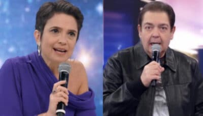 Band pede ajuda de Faustão para tirar Sandra Annenberg da Globo (Foto: Reprodução / Internet)