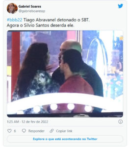 Internautas comentaram sobre as falas de Tiago (Foto: Reprodução / Twitter)