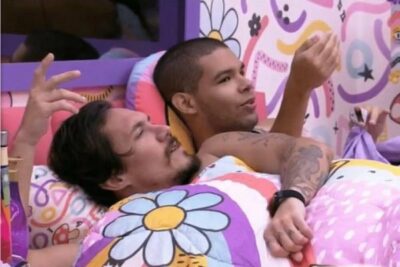 Imagem do post BBB22: Azedou? Eliezer e Vyni passam por ‘DR’: “Parou de falar comigo”