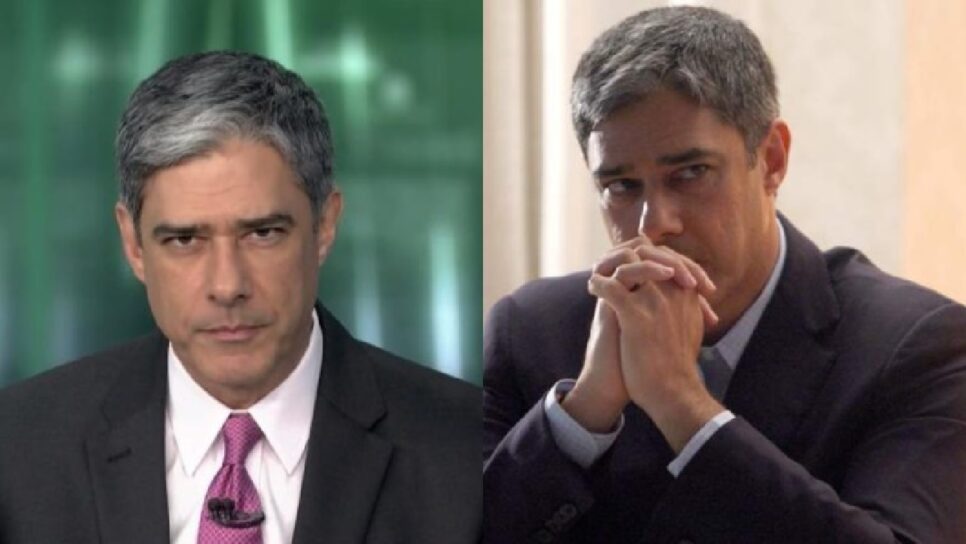 Apresentador William Bonner (Foto: Reprodução) Jornal Nacional