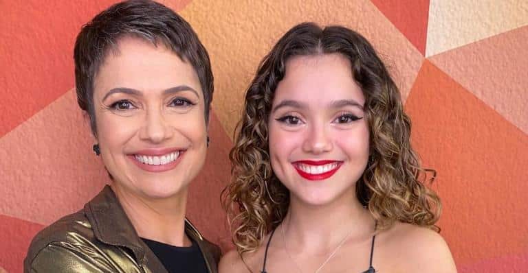 Sandra Annenberg manda recado carinhoso para a filha, Elisa, que está se mudando para os Estados Unidos (Foto: Reprodução)