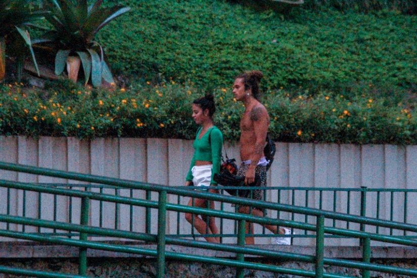 Vitão e Giullia Buscacio (Foto: Reprodução - TV Globo)