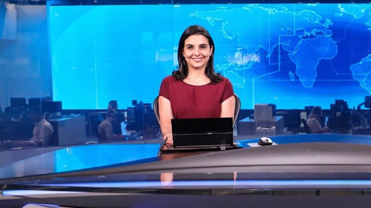 A famosa apresentadora do Jornal Nacional da Globo.Ana Lidia Daibes (Foto: Reprodução)