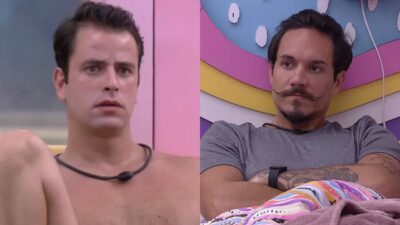 Imagem do post BBB22: Inconformado, Gustavo promete desistir do reality se Eliezer não for ao paredão: “Aperto botão”