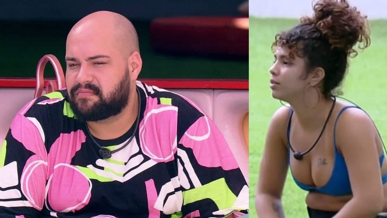 BBB22: Tiago Abravanel e Maria foram baixas inesperadas no elenco do reality (Foto: Reprodução/Montagem)