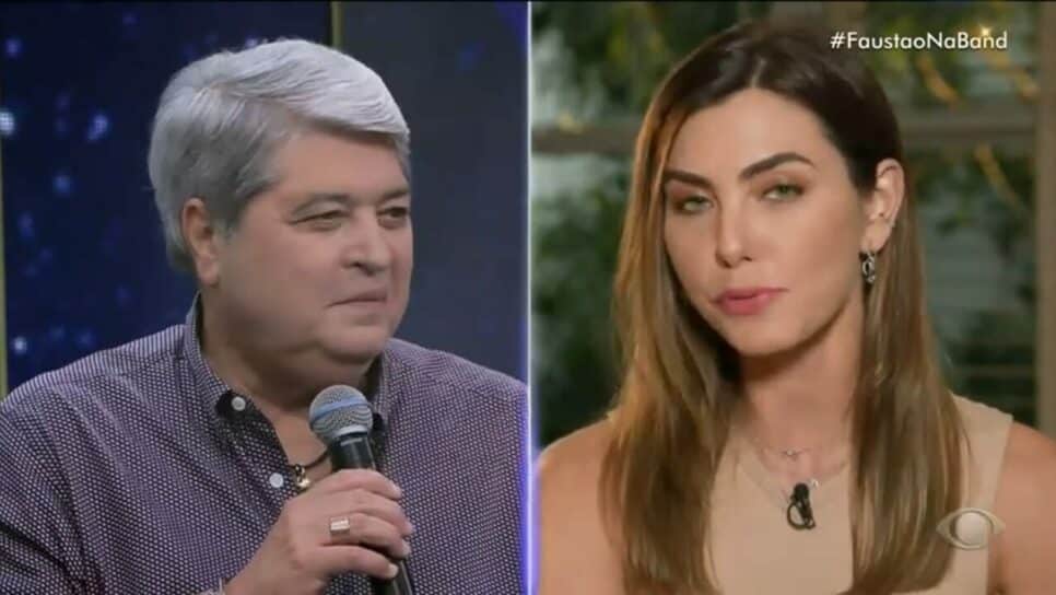 Filha de Datena conta que já ficou nove anos sem falar com apresentador