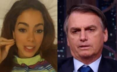 Anitta bloqueia Bolsonaro em rede social (Foto: Reprodução)