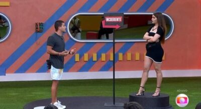 Arthur e Jade no BBB22 (Foto: Reprodução)