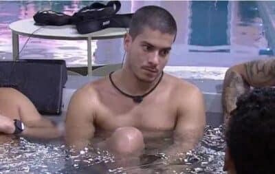 Imagem do post BBB22: Arthur Aguiar se incomoda com discurso de Tadeu para Lucas: “Só uma prova a mais”