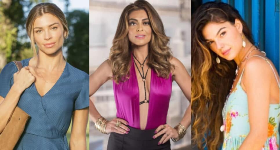 Grazi Massafera, Juliana Paes e Isis Valverde deixaram o elenco fixo da Globo recentemente (Foto: Reprodução / Globo)
