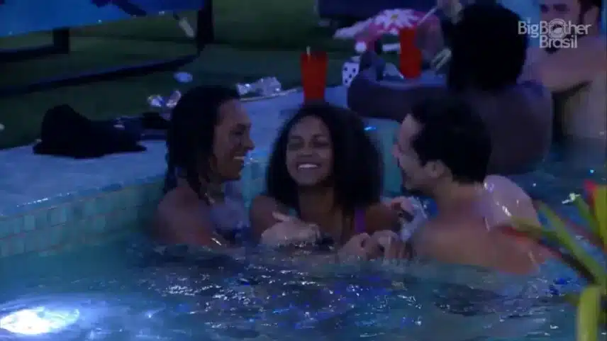 Lina, Jessi e Eli (Foto: Reprodução - TV Globo)