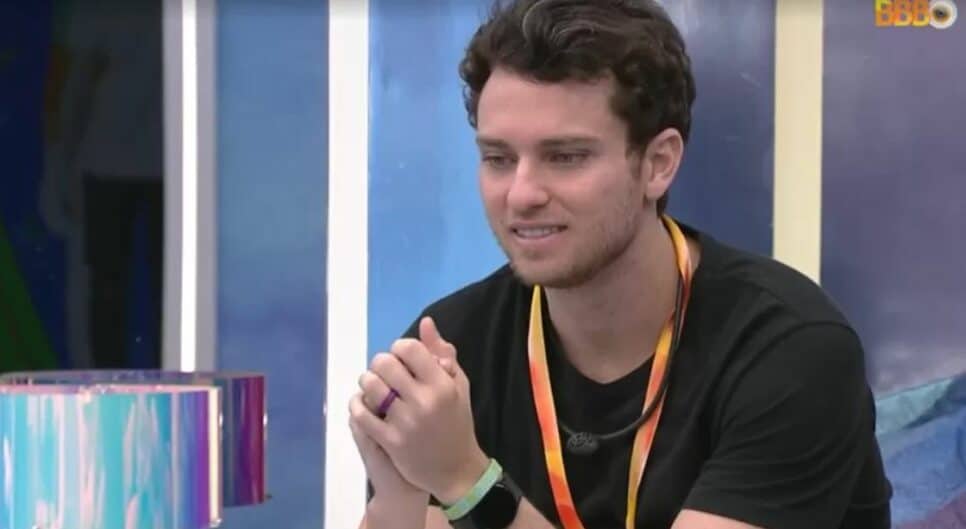 Lucas no BBB22 (Foto: Reprodução)