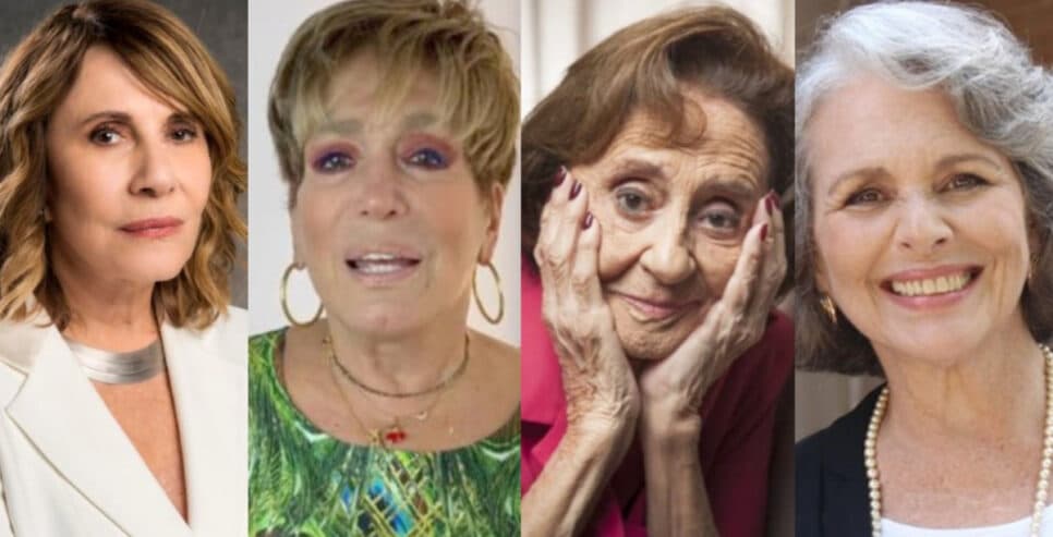 Renata Sorrah, Suzana Vieira, Laura Cardoso e Irene Ravache seguem contratadas da Globo (Foto: Reprodução / Internet)