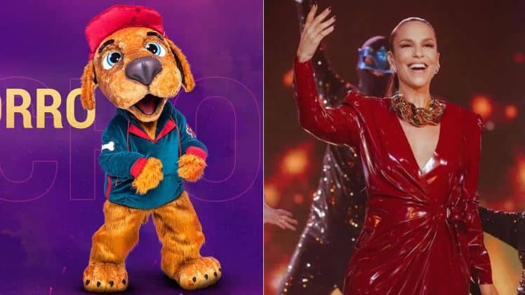 Cachorro é o novo personagem do The Masked Singer Brasil (Foto: Reprodução)