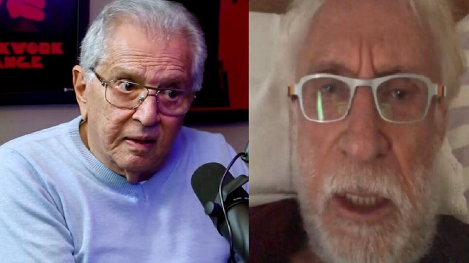 Moacyr Franco tem relação com famoso exposta por Carlos Alberto de Nóbrega (Foto: Reprodução)