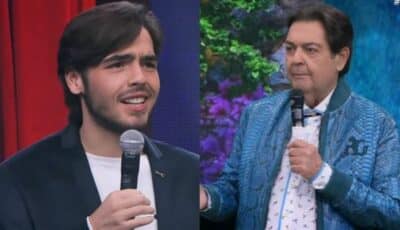 Imagem do post Filho de Faustão pega plateia da Band de surpresa e presentes ficam sem chão com situação