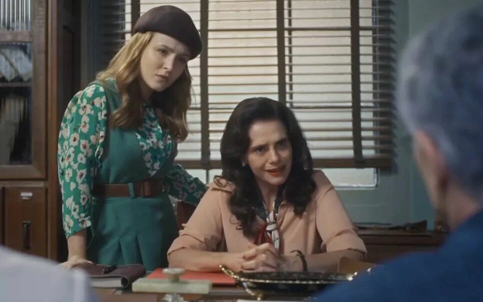 Além da Ilusão: Violeta se indigna com baboseira de Eugênio: 'Só homens'