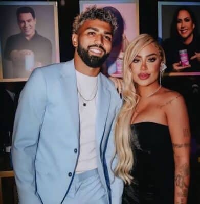 Gabigol e irmã de Neymar reatam relacionamento: 'Tipo Coringa e Arlequina' Foto: Reprodução