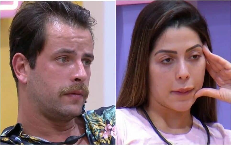 BBB22: Gustavo se desespera e cogita indicar Laís ao Paredão (Reprodução/Globo)