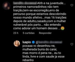 Luana Piovani voltou a alfinetar Arthur Aguiar do BBB22 (Foto: Reprodução / Instagram)